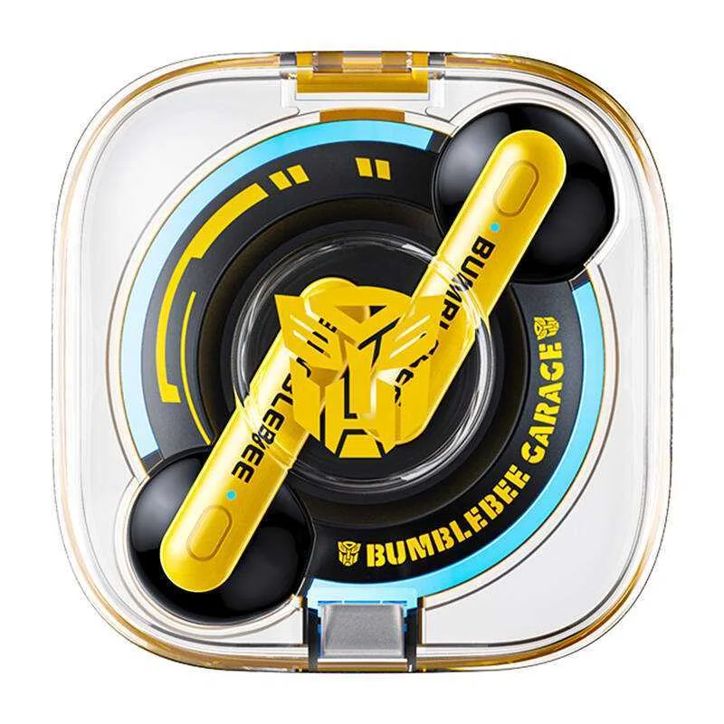 Auriculares Bluetooth Tws Tf-T03 Amarelo - Transformers