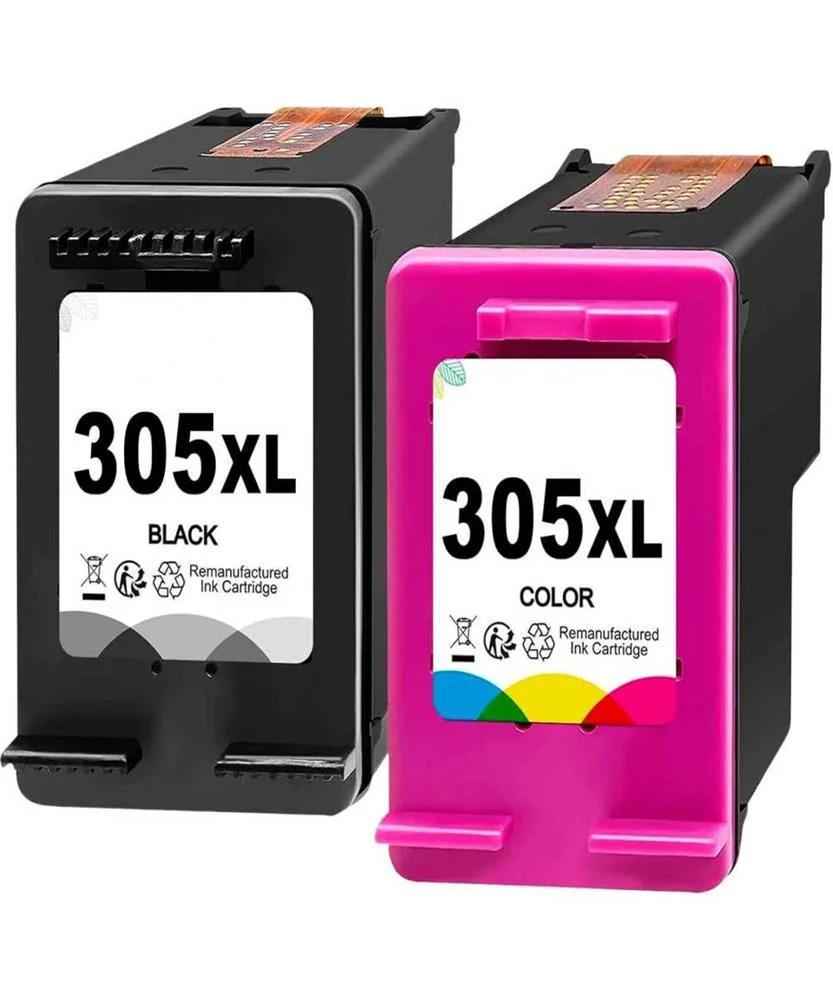 Conjunto 2 Tinteiros Reciclados Hp 305 Xl