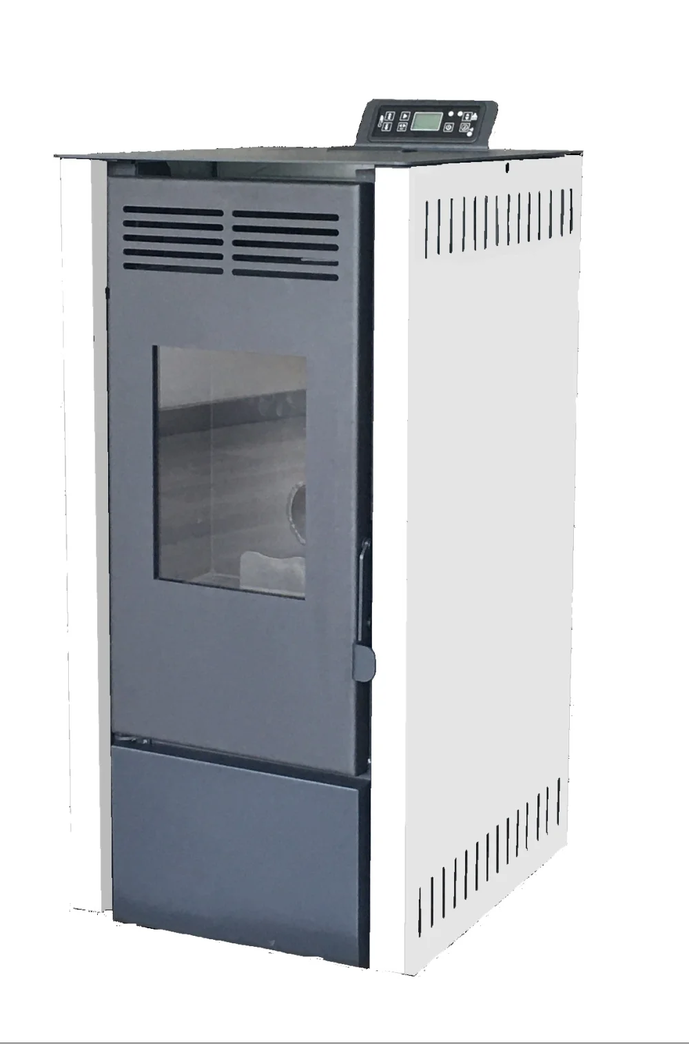 Salamandra a Pellets 6kw Preto - Mekka