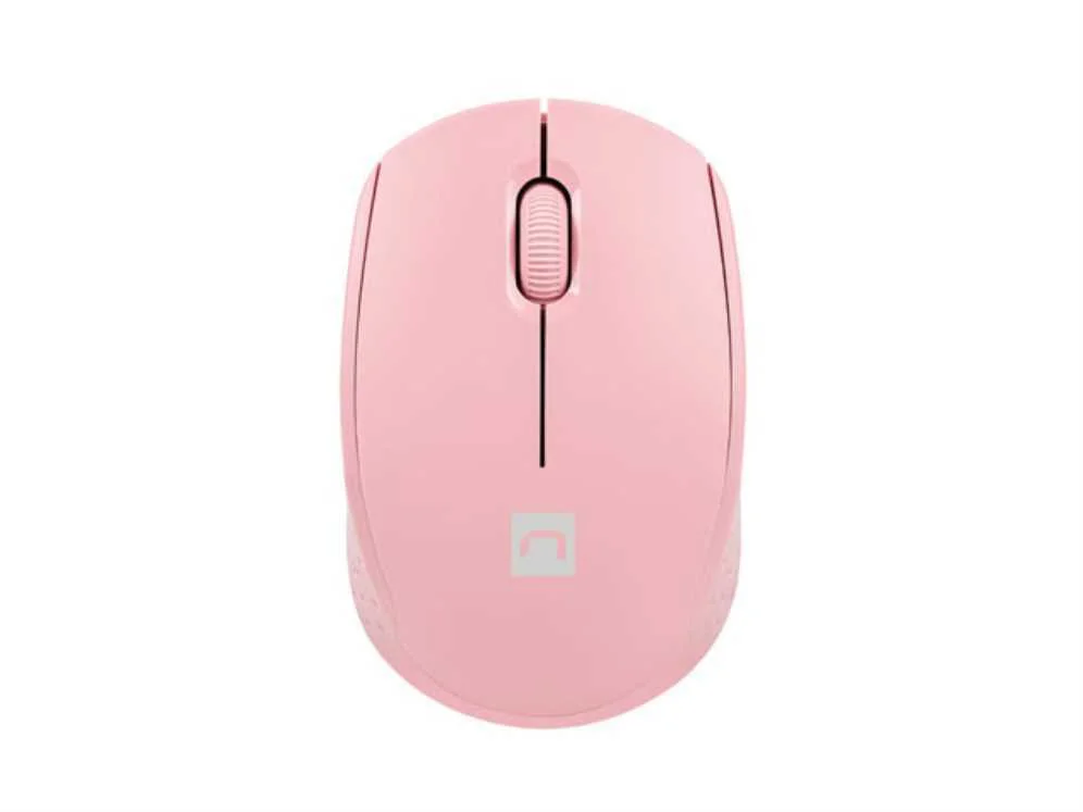 Raton Natec Stork Optico Inalambrico 1600 Dpi Rosa