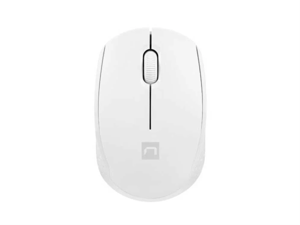 Raton Natec Stork Optico Inalambrico 1600 Dpi Bla.