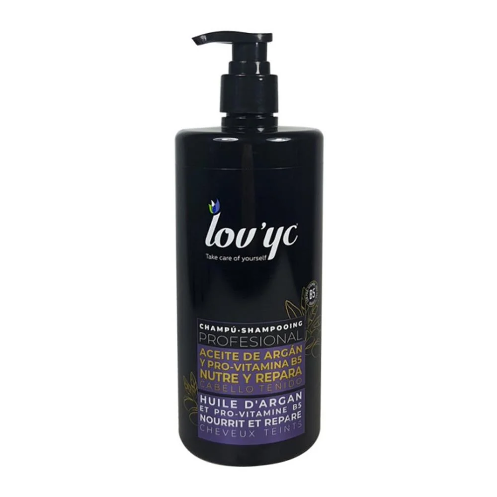 Lovyc Aceite de Argan Y Provitamina B5 Champu Cab.