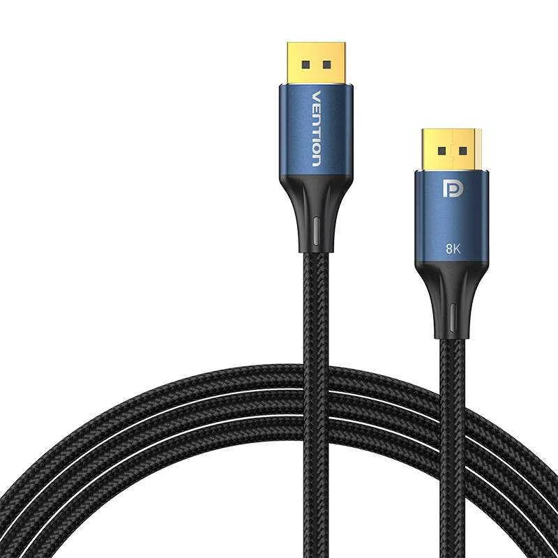 Displayport 1.4 Cable Vention Hcelf 1m, 8k 60hz/ 4k 120hz (Blue)