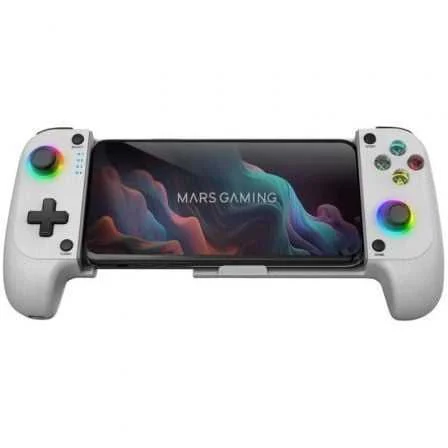 Gamepad Mars Gaming Mgpx Inal&aacute;mbrico/ Blanco