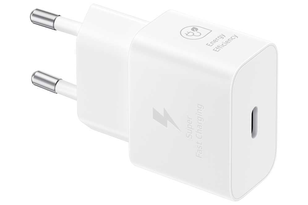 Cargador Samsung Usb-C 25w Gan Blanco Sin Cable E.