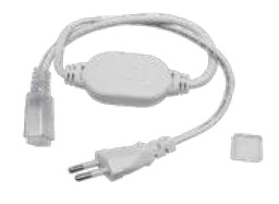 Kit de Ligador e Topo para Fita LED 220v 10mm