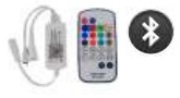 Controlador P/ Fita LED Neon 24v RGB Ic C/ App Móvel