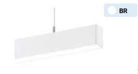 LUSSORO - LINEAR LED SUSPENSA 4000K 4000lm 230V