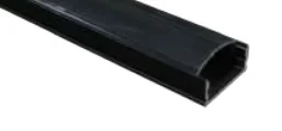 Perfil de Alumínio Preto Saliente para Fita LED (2 Metros)