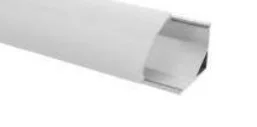 Perfil de Alumínio de Canto para Fita LED (2 Metros)