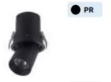 Downlight LED Prage 12w 4000k Preto Basculante