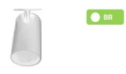Projetor de Lâmpada Gu10 Encastrável Basculante Branco