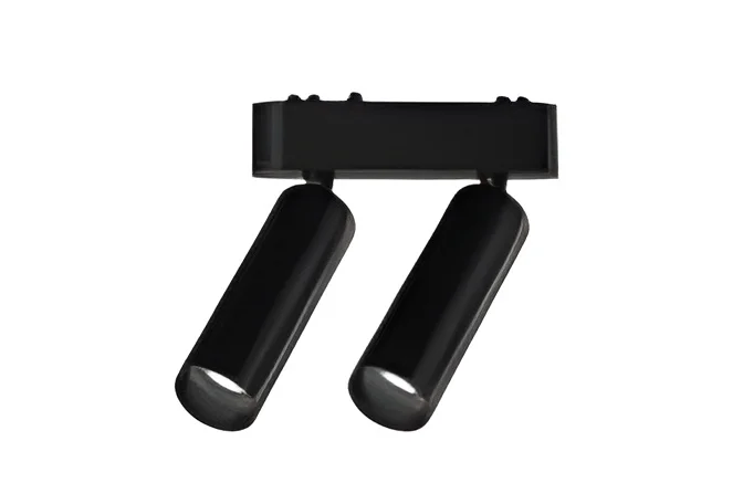 Projetor Duplo 7w + 7w 4000k P/ Calha Magnética