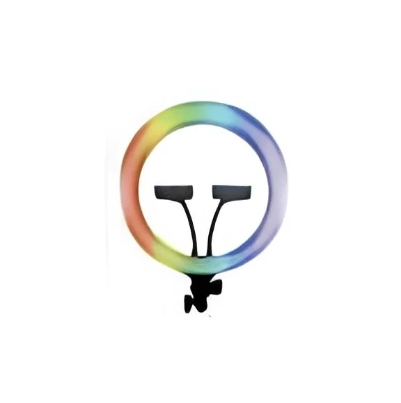RING LIGHT ÂNGULO AJUSTÁVEL 360º | RGB   230V