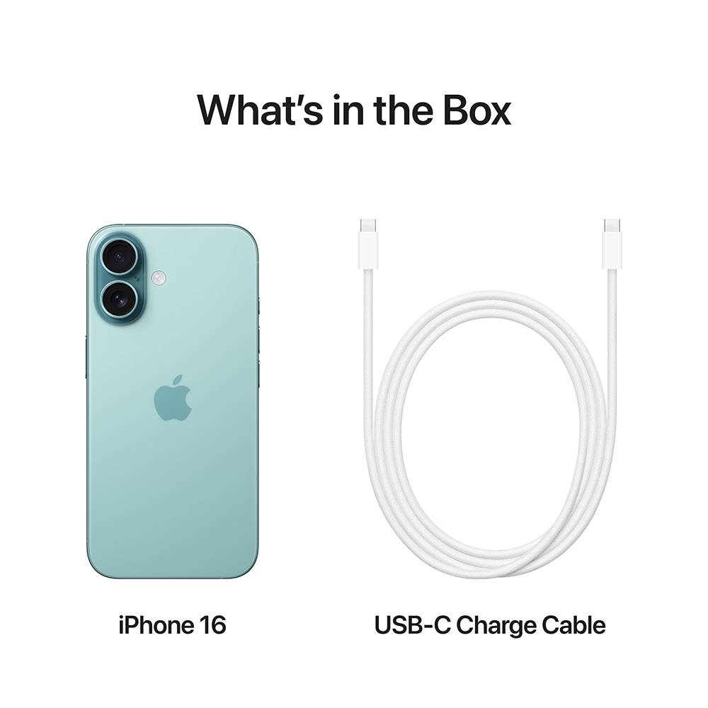Smartphone Apple iPhone 16 128gb Verde Azulado