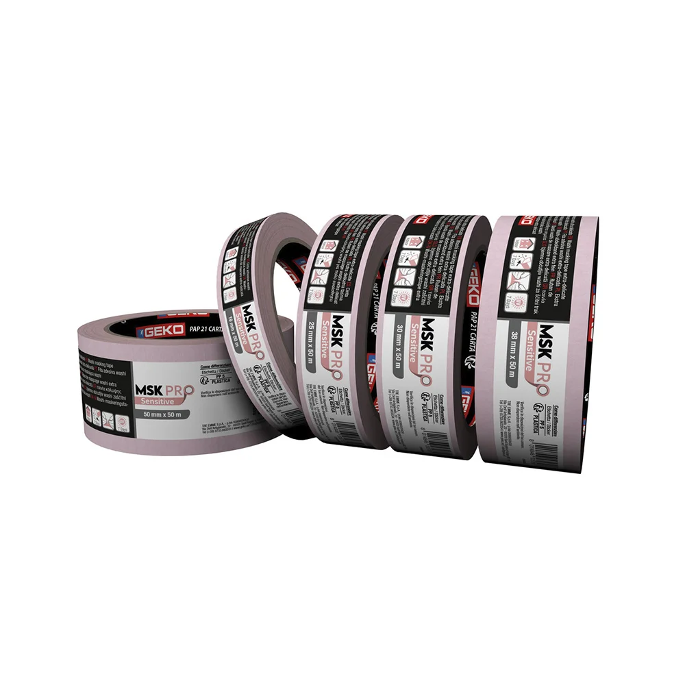 Fita adesiva washi ultra delicada 19mm x 50m.