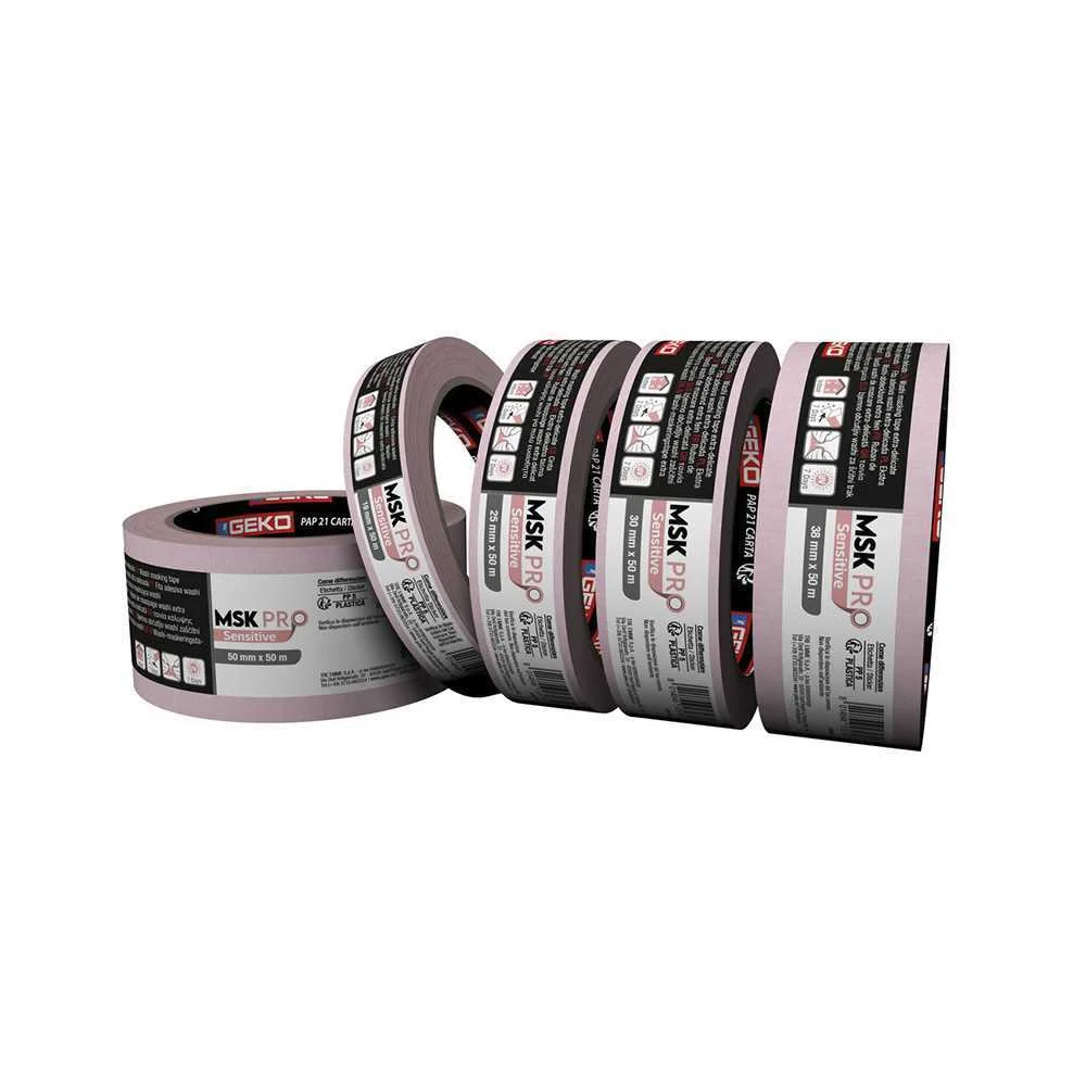 Fita adesiva washi ultra delicada 19mm x 50m.