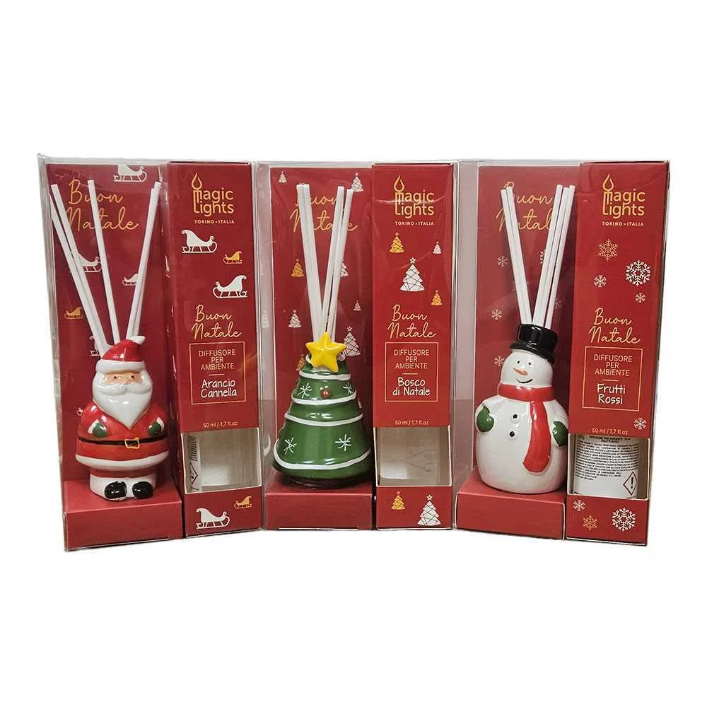 Difusor de Aromas de Natal Mikado 50ml Desenhos S.