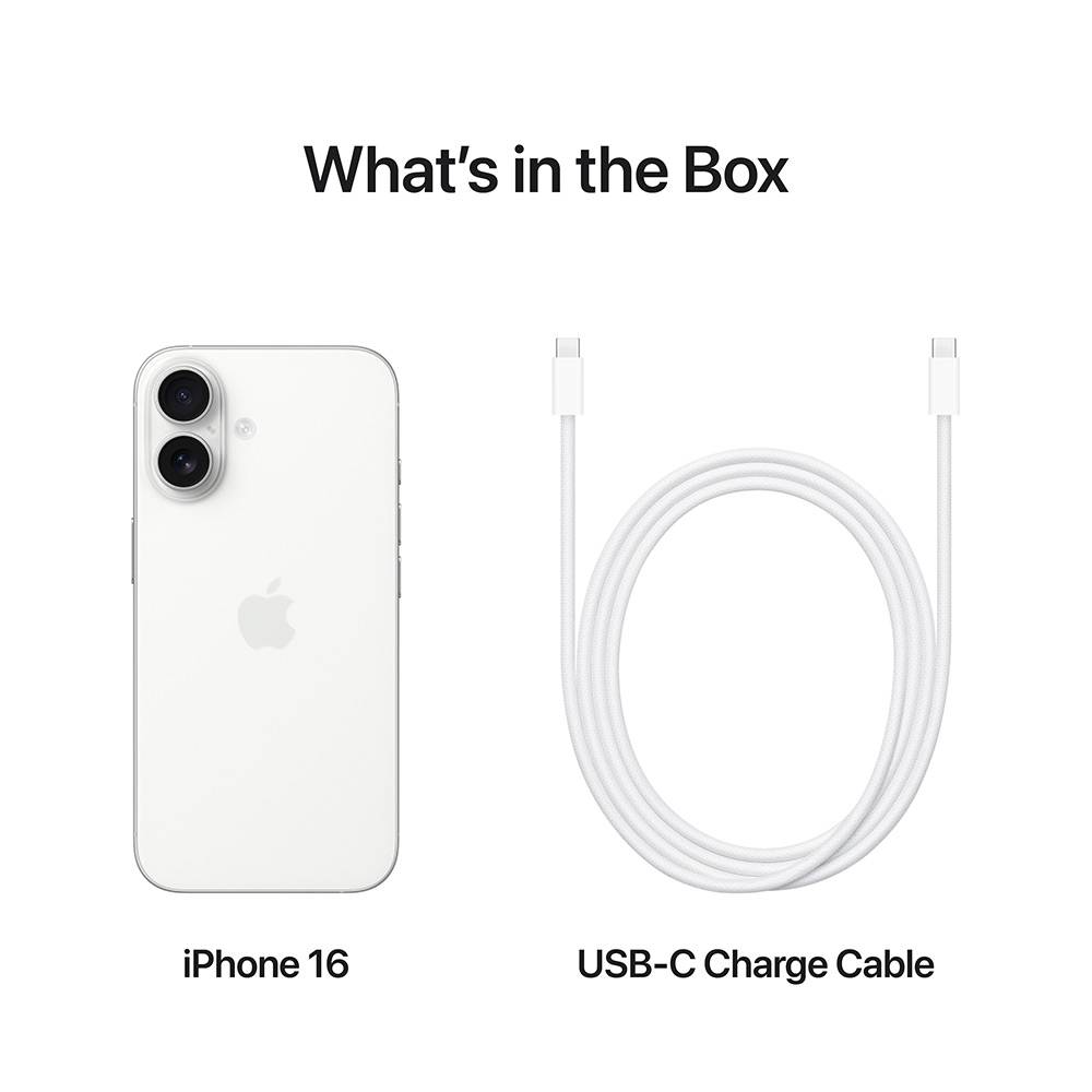 Smartphone Apple iPhone 16 256gb Branco