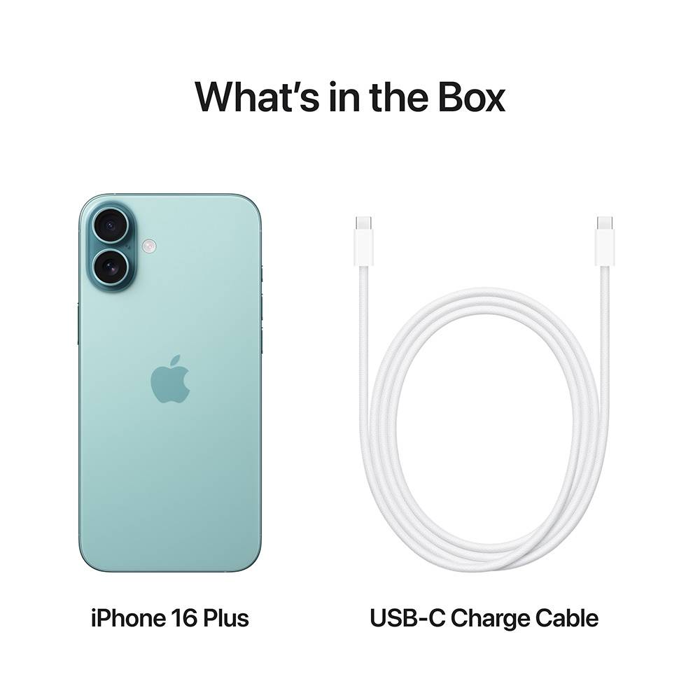 Smartphone Apple iPhone 16 Plus 128gb Verde Azulado