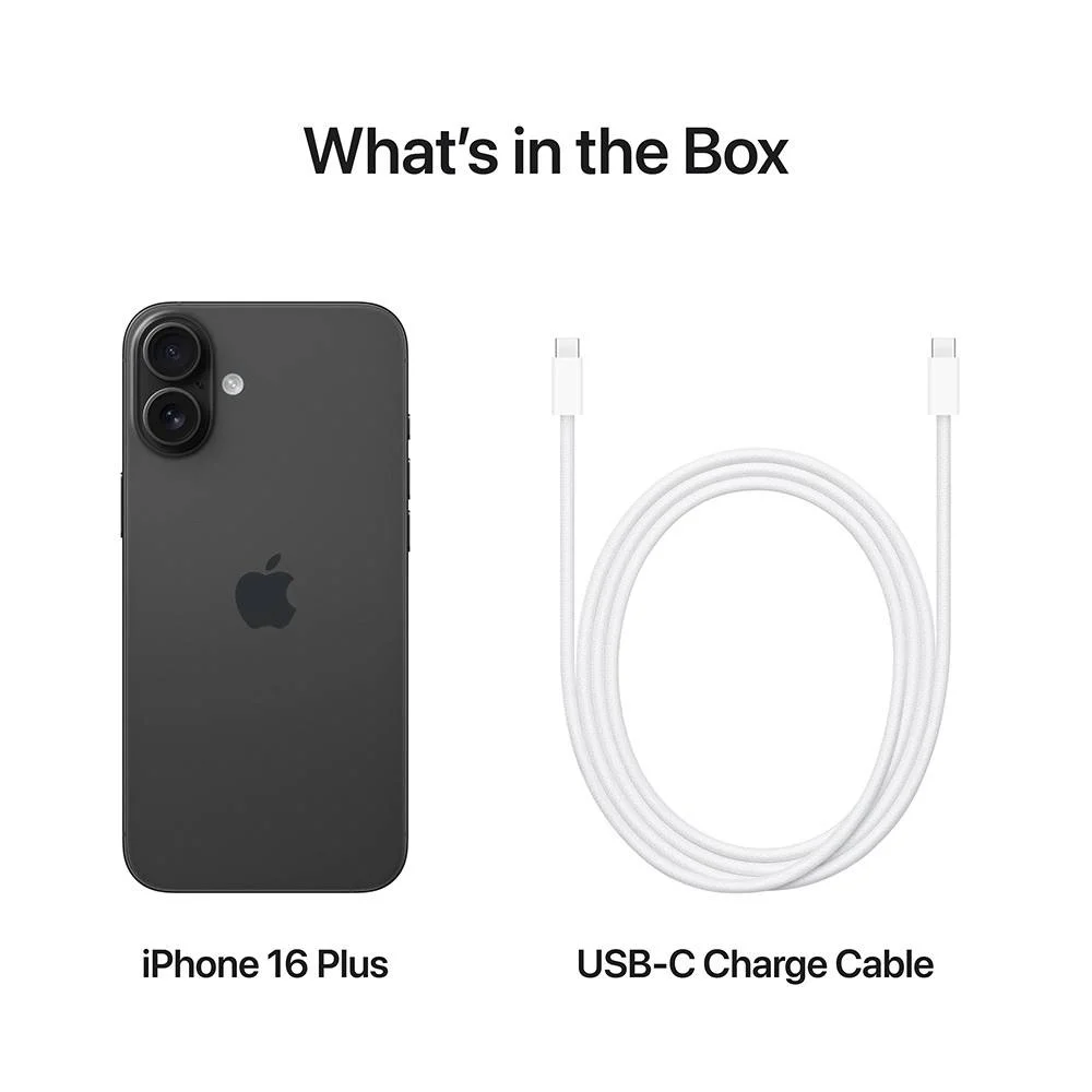Smartphone Apple iPhone 16 Plus 256GB Preto