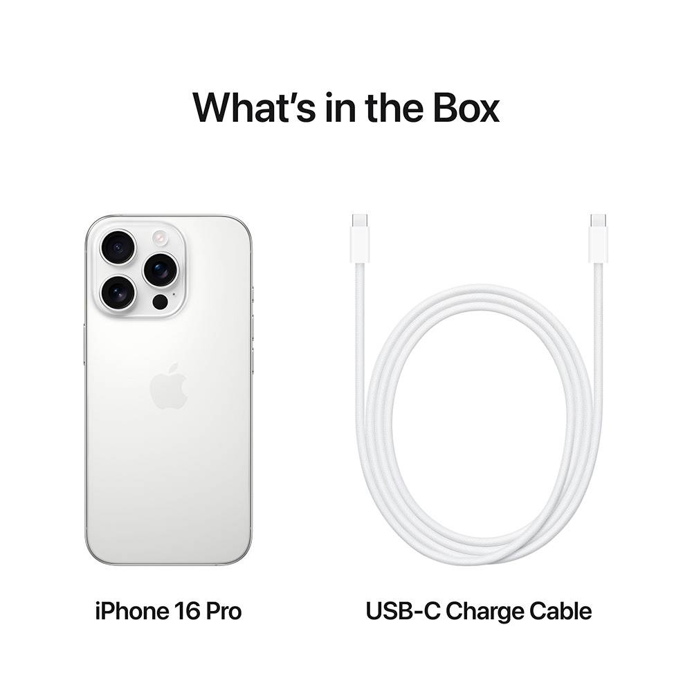 Smartphone Apple iPhone 16 Pro 256gb Titânio Branco
