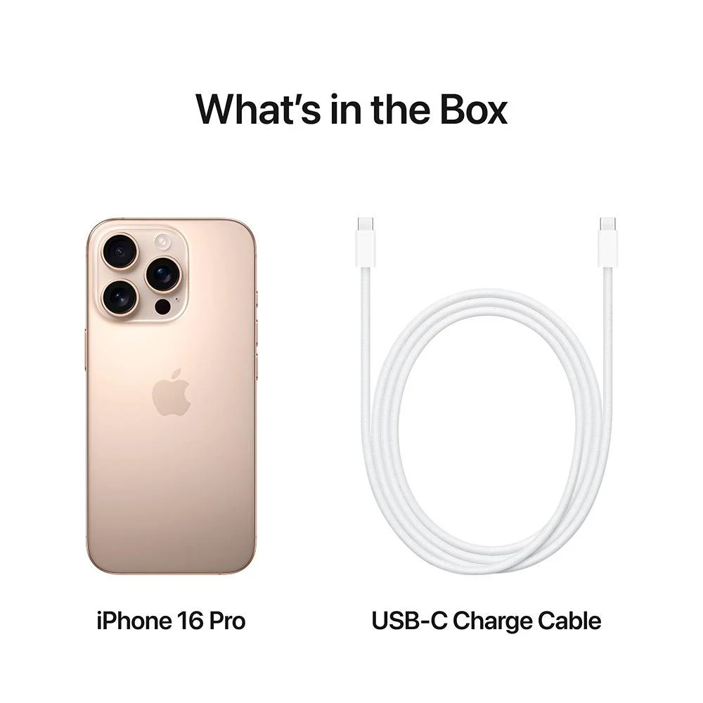 Smartphone Apple iPhone 16 Pro 512gb Titânio Bege