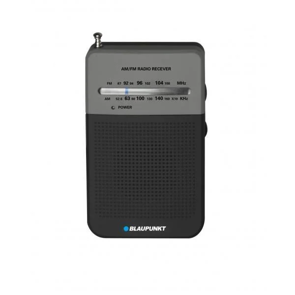 Blaupunkt Pr3bk, Portátil, Am,Fm, 0,3 W, 3,81 Cm .