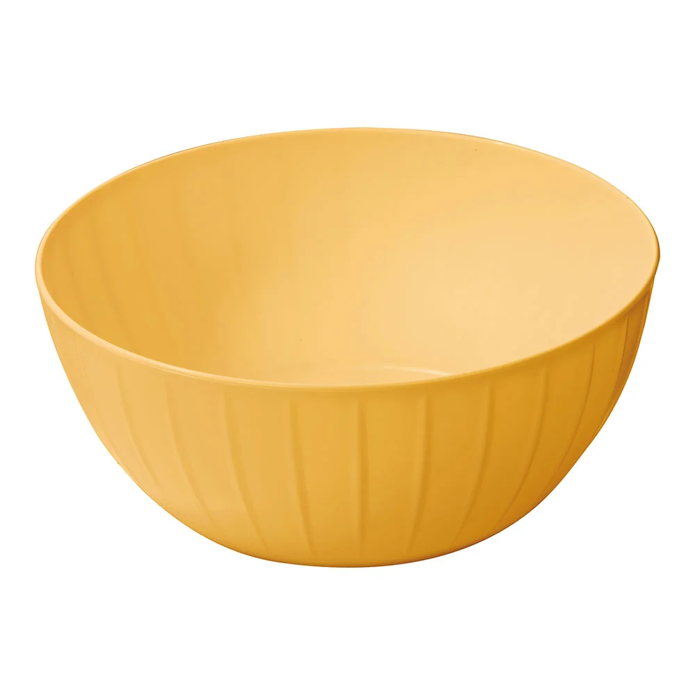 Taça em plástico 28 cm delicia 5,0 l, amarelo. te.