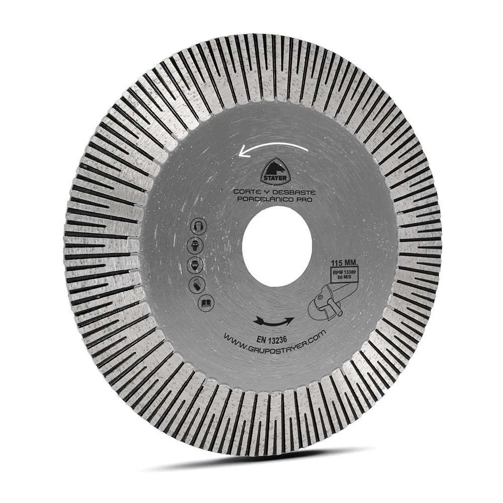 Disco de Corte e Desbaste em Porcelana Ø125 Mm