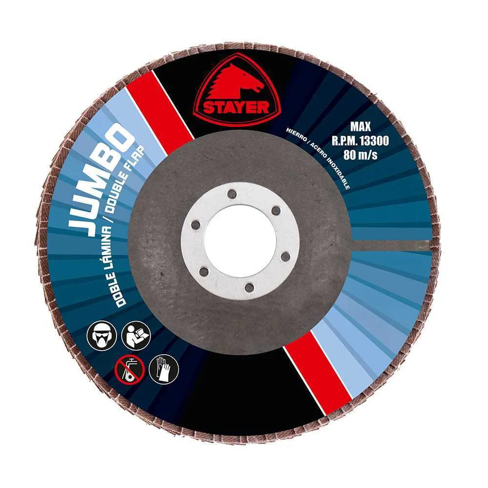 Procer disco folha dupla 115 mm grão 60