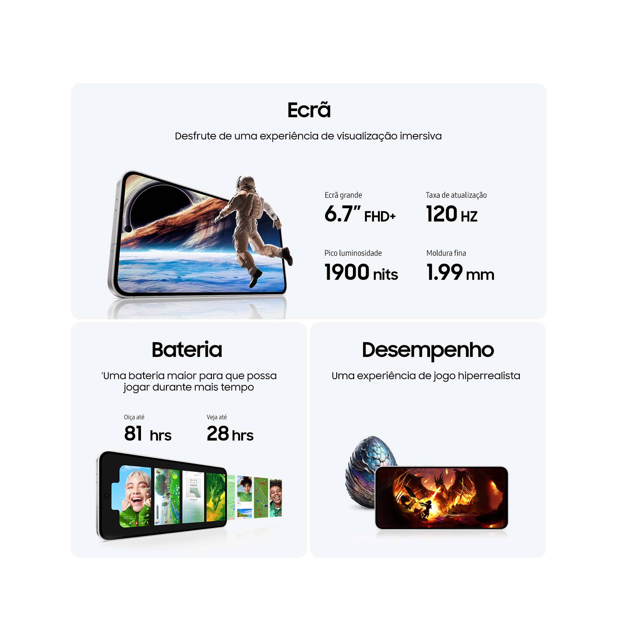 Smartphone Samsung Galaxy S24 Fe 8/128gb Amarelo