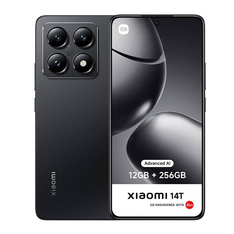 Smartphone Xiaomi 14t 12/256gb Preto Titânio