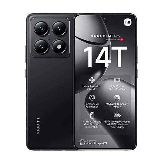 Smartphone Xiaomi 14t Pro 12/512gb Titânio Preto