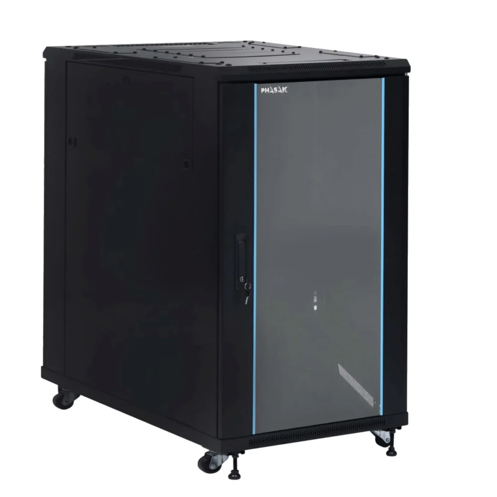Armario Rack 19" Phasak Pro 22u 600x1000 Desmont.