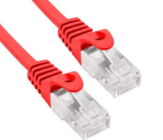 Cabo de Rede Utp Phasak Cat. 6 Cu 2 M Vermelho