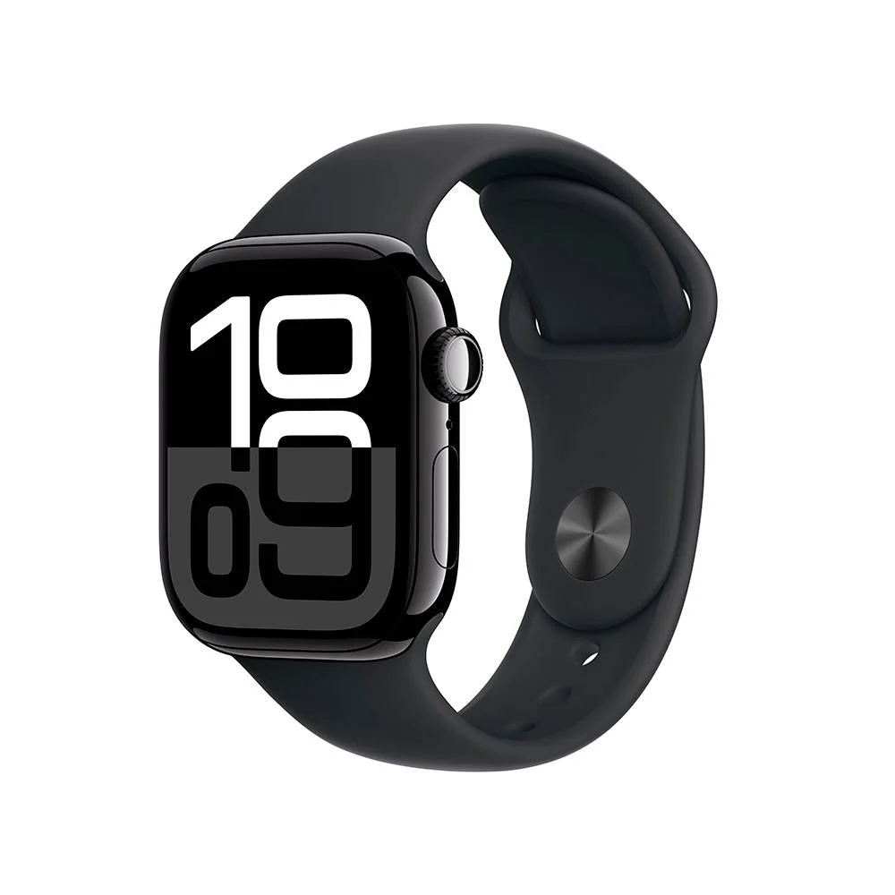 Smartwatch Apple Series 10 Gps 42mm Preto C/ Bracelete M/L