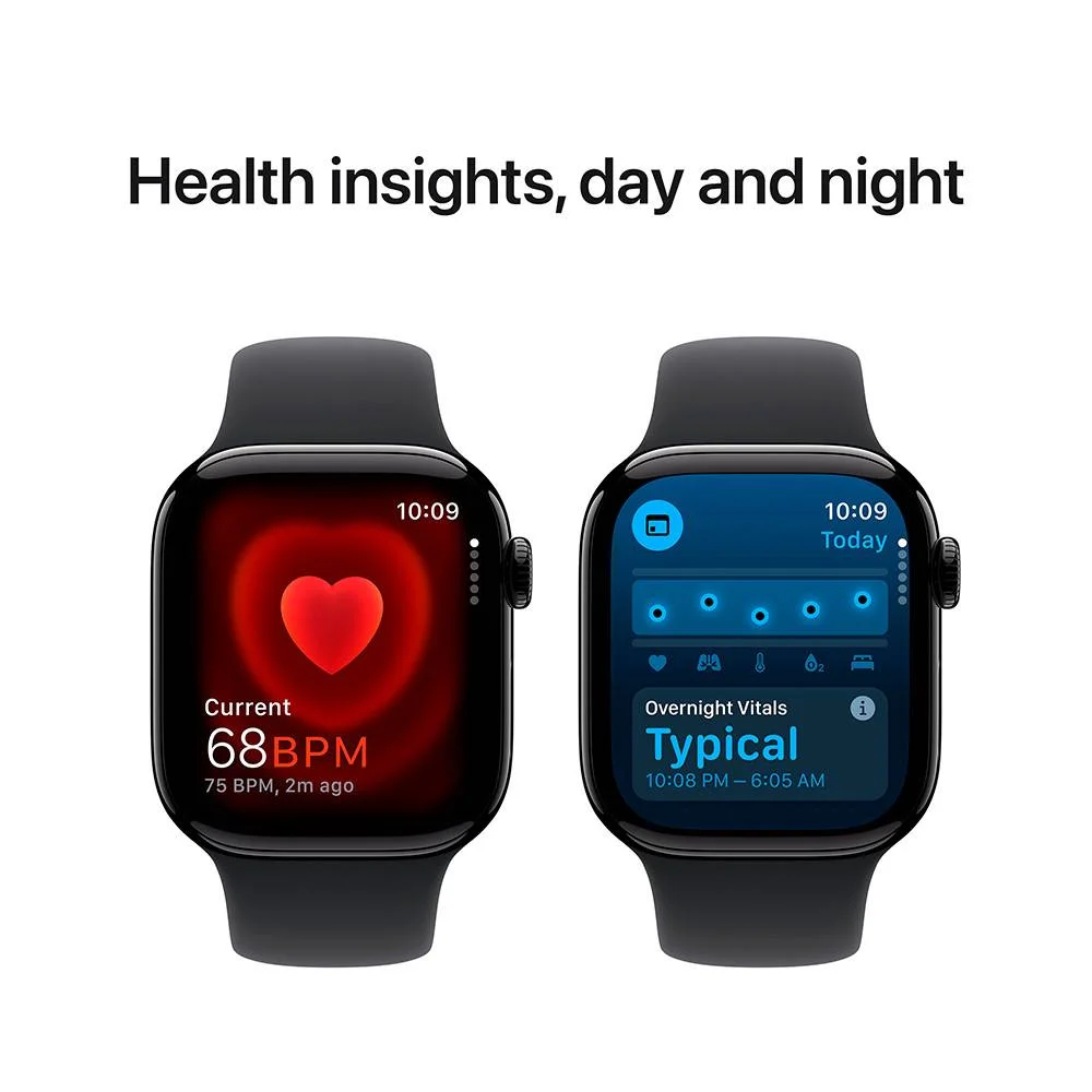 Smartwatch Apple Series 10 Gps 42mm Preto C/ Bracelete M/L