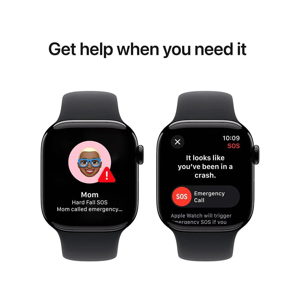 Smartwatch Apple Series 10 Gps 42mm Preto C/ Bracelete M/L