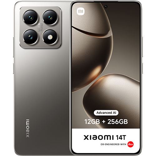 Smartphone Xiaomi 14t 12/256gb Cinza Titânio