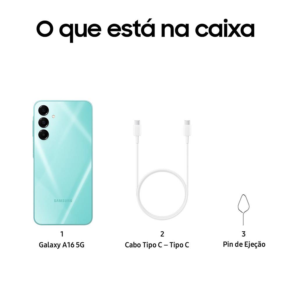 Smartphone Samsung Galaxy A16 5g 8/256gb Verde