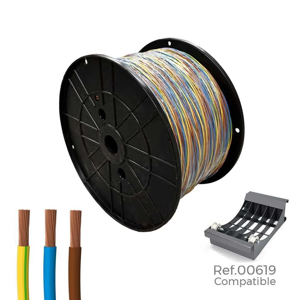 Cabo h07z1-k 3x2,5 mm2 3 cores 200m. ( bobina gra.