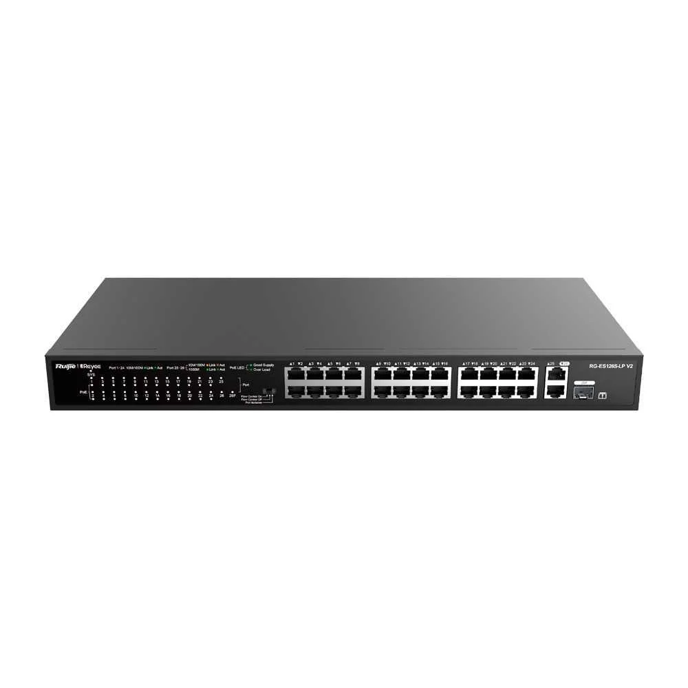 Reyee Switch Poe - 24 Portas Poe+ Rj45 100mbps +