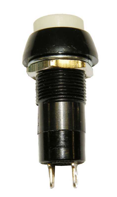 Botão de Pressão, Normalmente Aberto, 125v 3a, Cor Bl