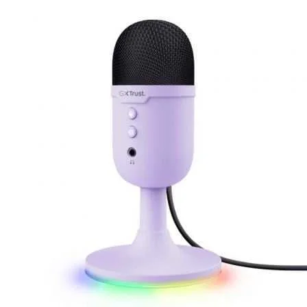 Micrófono Trust Gaming Gxt 234 Yunix/ Usb/ Roxo