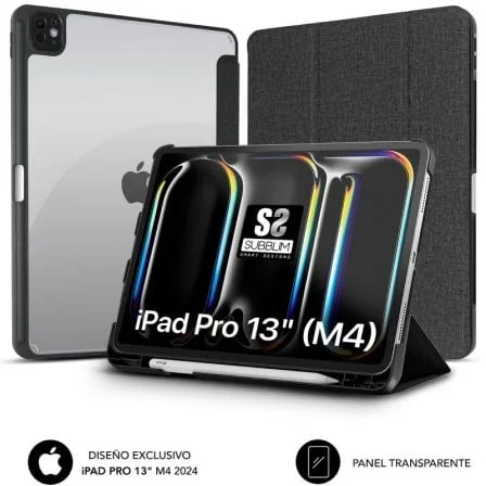 Funda Subblim Clear Shock Case para Ipad Pro 12.9.