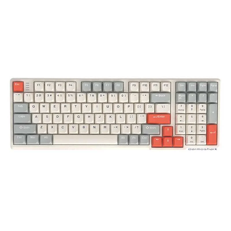Gaming Keyboard Darmoshark K7 Pro (White)