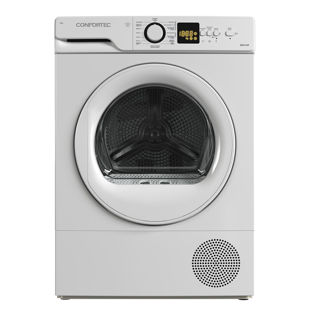 Máquina de Secar Roupa Confortec Dr816hp 8kg Classe A++