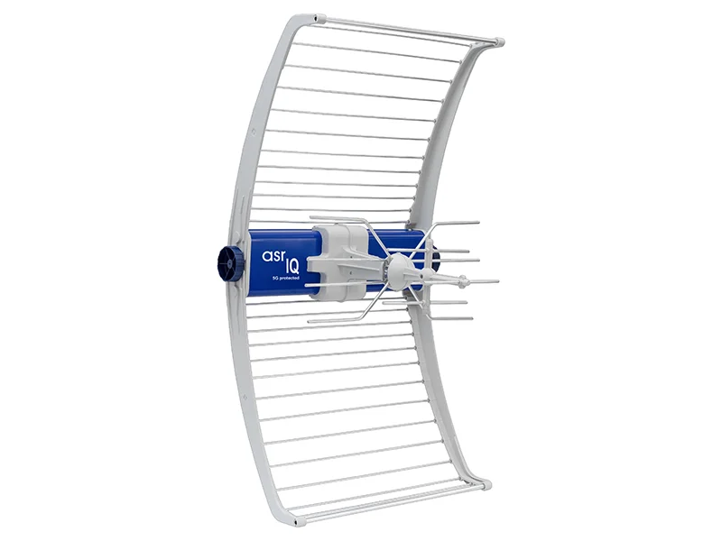 Antena de Banda Larga Dvb-T/T2 Asr Iq 5g Protegida Uh.
