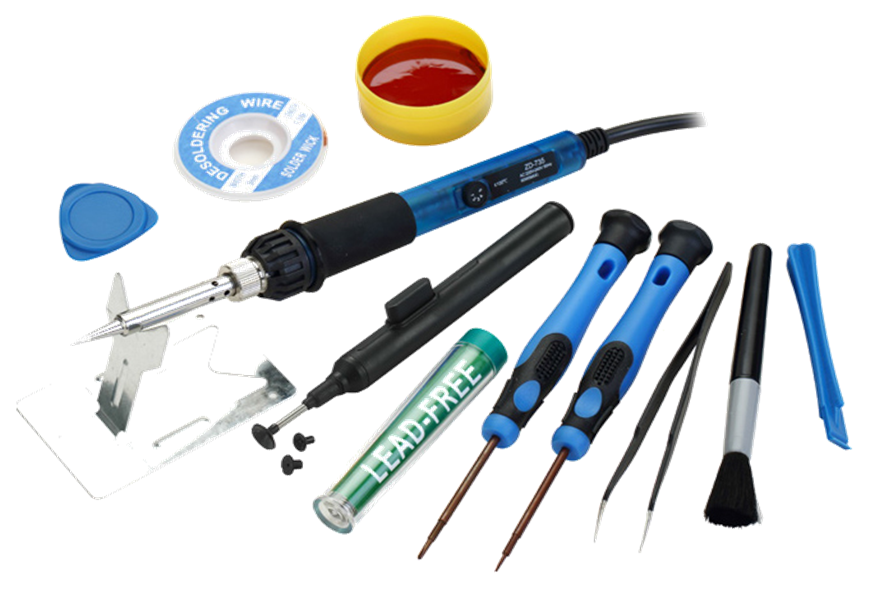 KIT Ferro de soldar 220-240V 50Hz 60W Daxis